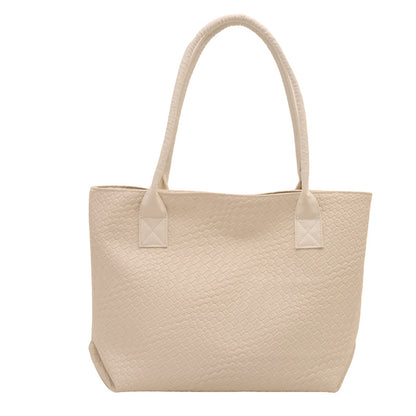 Gewebte strukturierte Tote-Handtasche