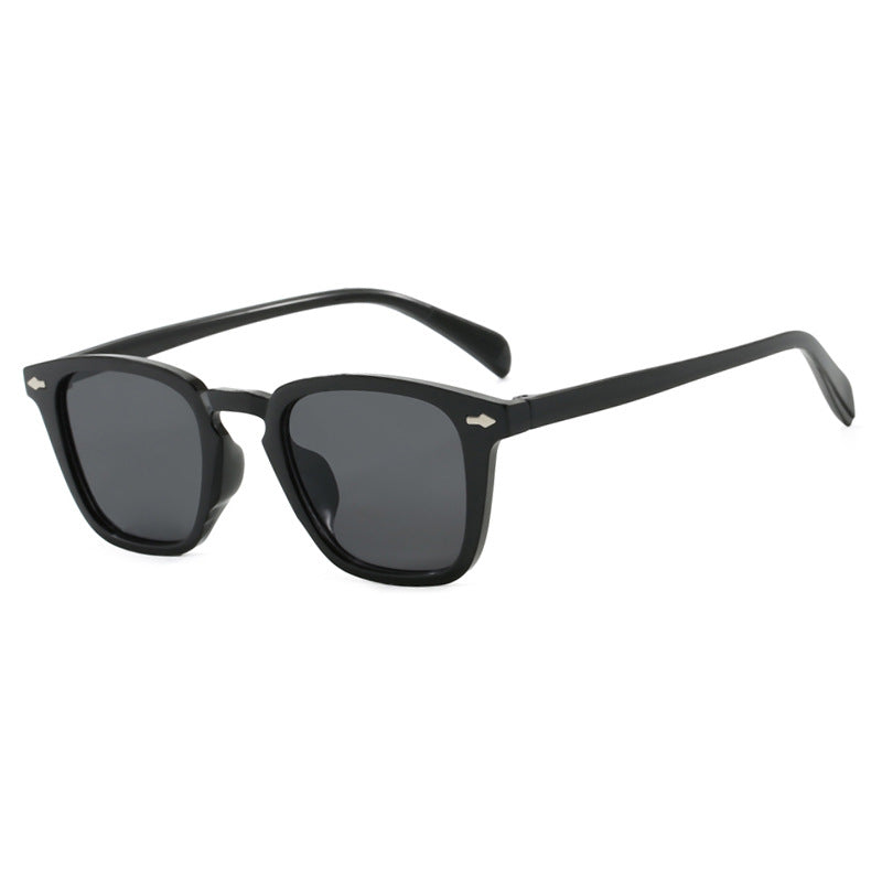 Damen moderne quadratische Sonnenbrille mit verspiegeltem UV-Schutz Brehn