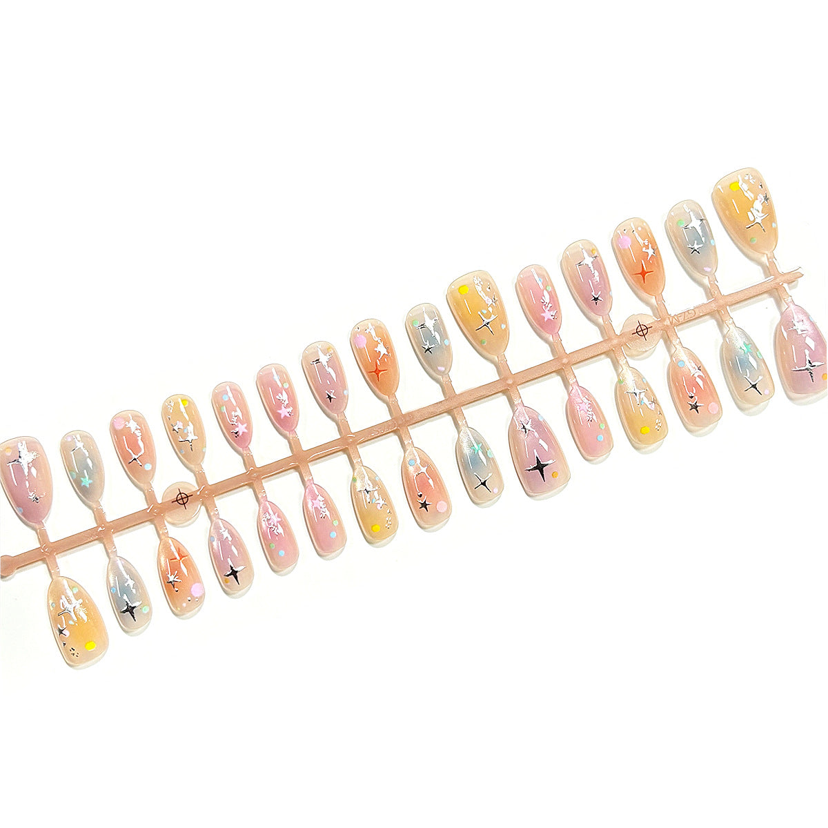 Dekoratives Press-On Nagelkunst Set Brehn