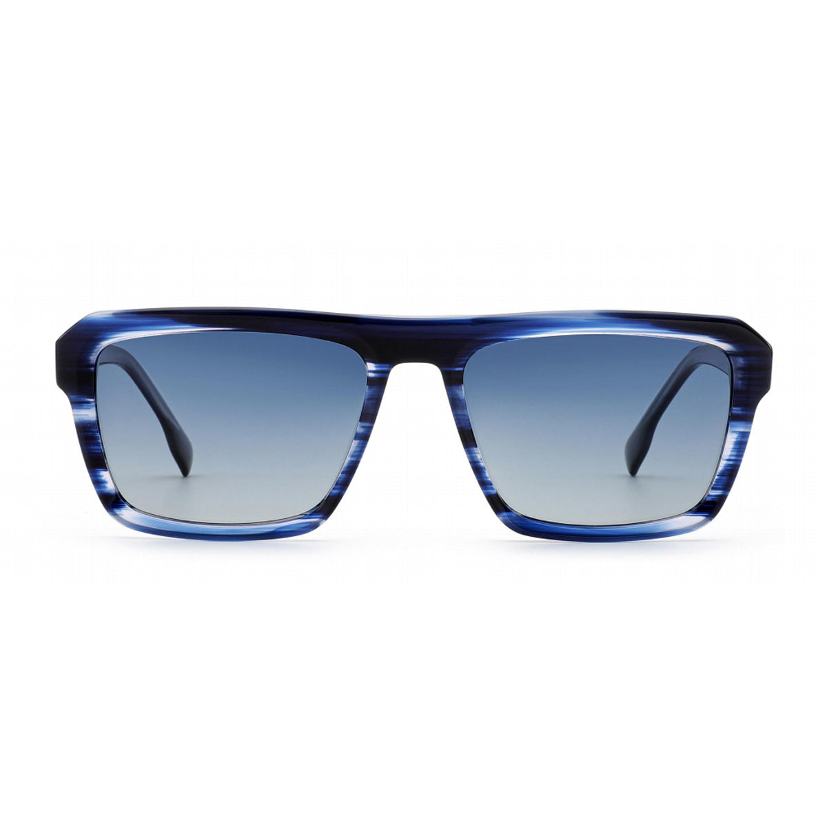 Damen modische Sonnenbrille mit modernem, breiten Rahmen und hochgradigem UV-Schutz Brehn