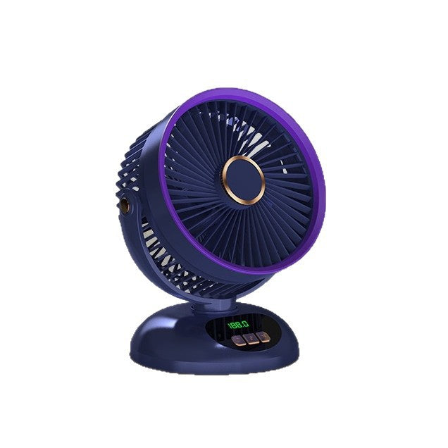 Unisex Tragbarer Turbo-Ventilator mit digitaler Anzeige Brehn