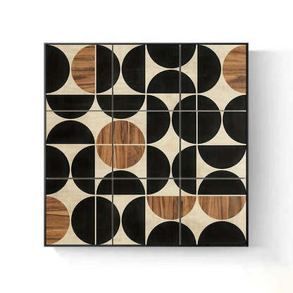 Moderne Geometrische Kunst Leinwand