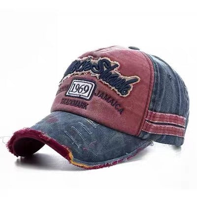 Abgeplatzte Vintage-Stil Baseballmütze