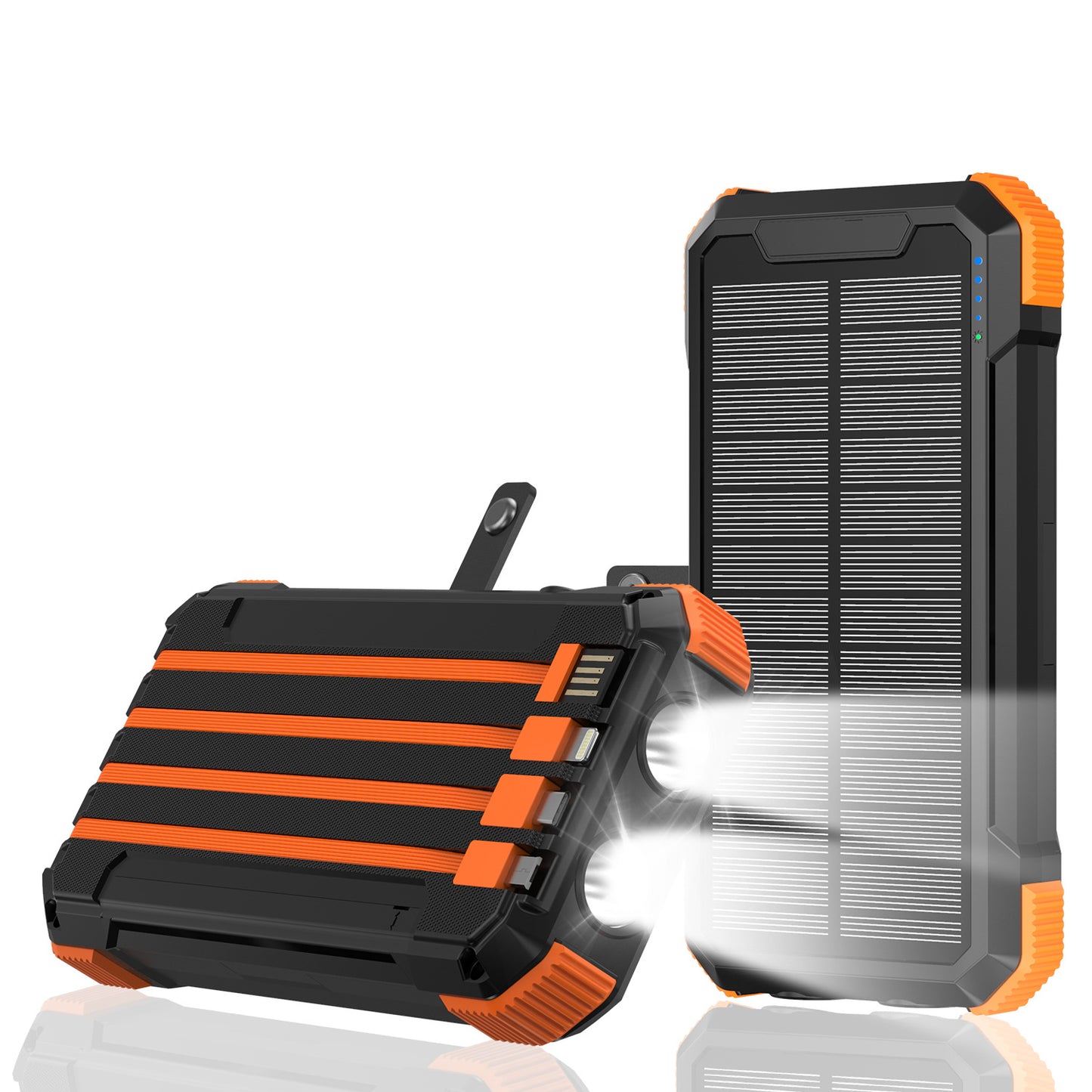 Solarbetriebene Powerbank Brehn