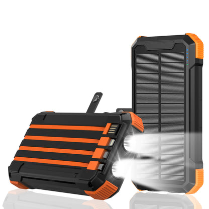 Solarbetriebene Powerbank Brehn