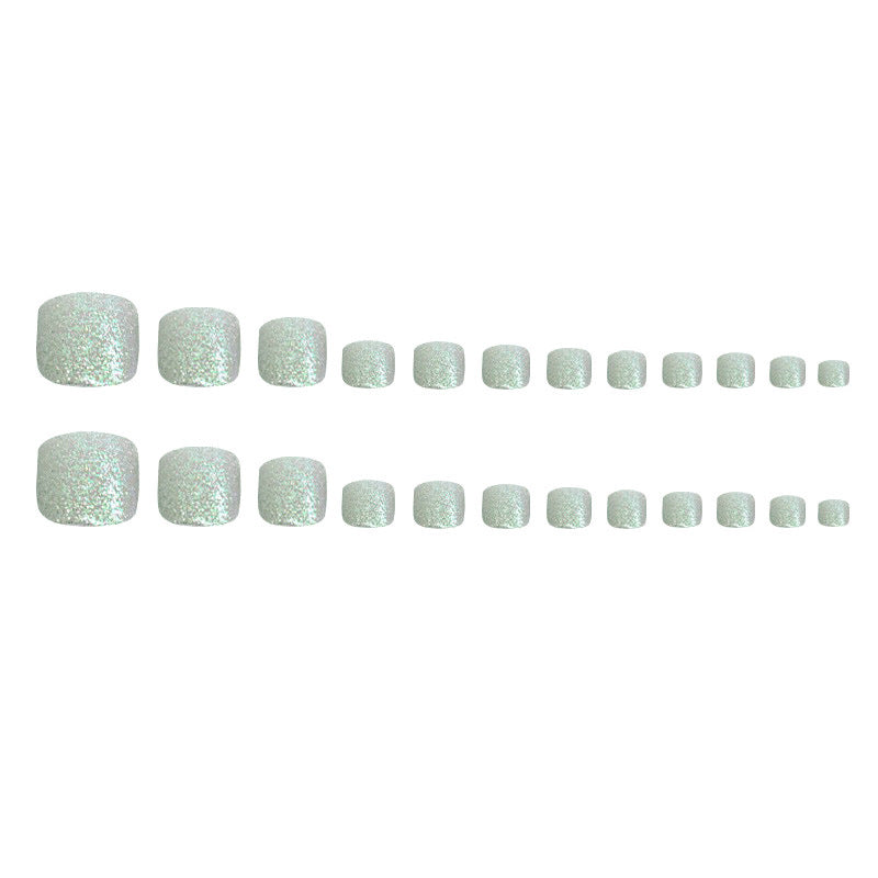 Glitzerndes Pediküre-Set Brehn