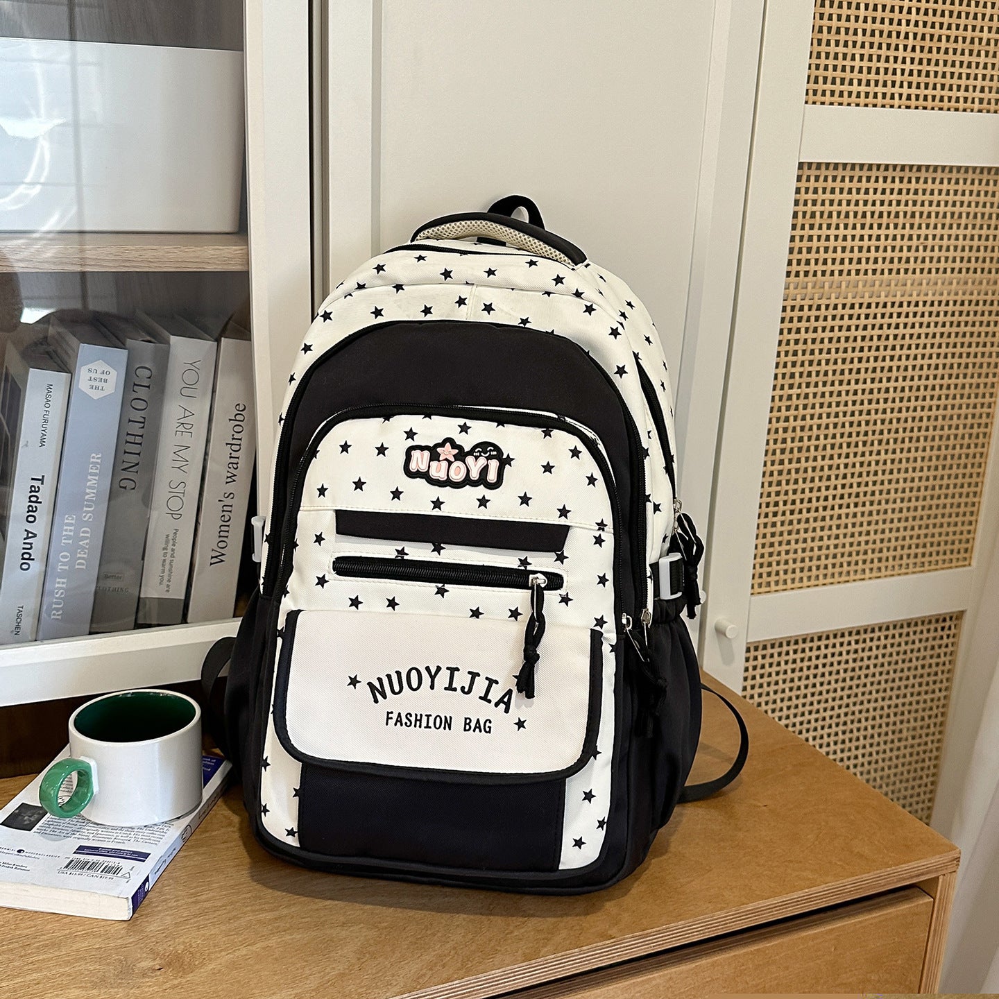 Große Kapazität Multi-Taschen Mode Schulrucksack