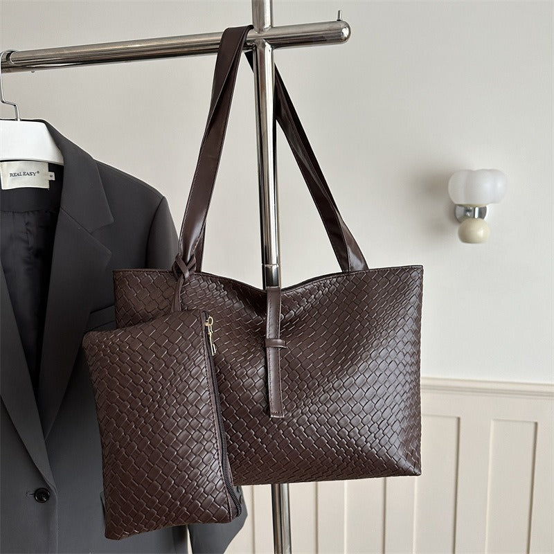 WoElegant Woven Tote Bag Brehn