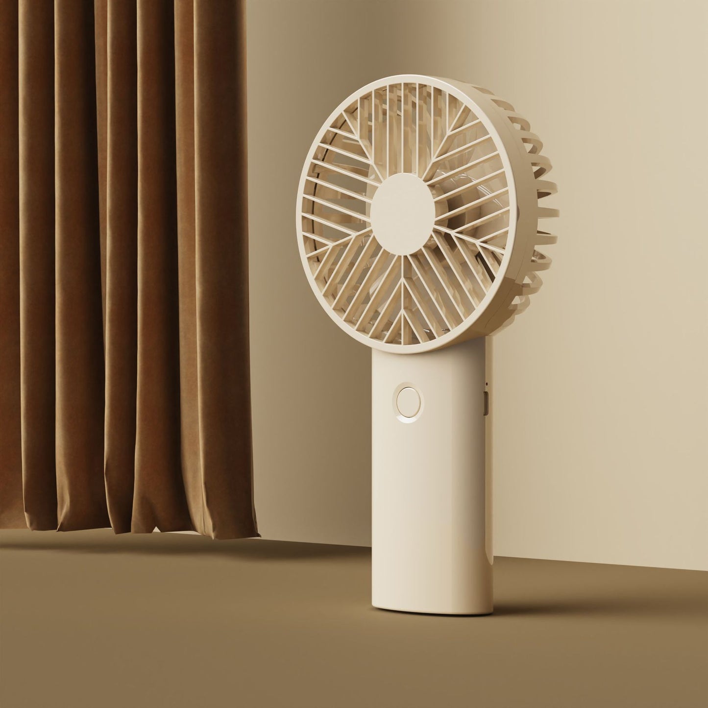 Kompakter wiederaufladbarer Handventilator Brehn