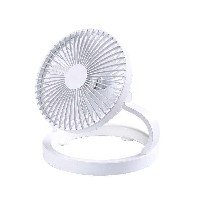 Unisex nan aufladbarer Tischventilator mit klappbarem Ständer, verstellbarem Neigungswinkel und leisem Gleichstrommotor Brehn