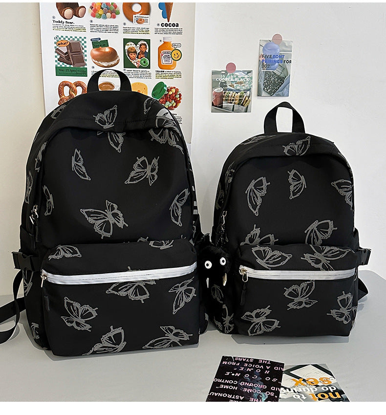 Stylische Schmetterlingsmuster-Rucksack