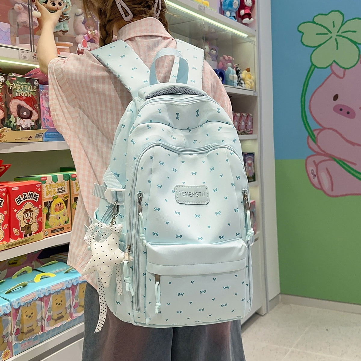 Stylischer Multifunktions-Schulrucksack Brehn