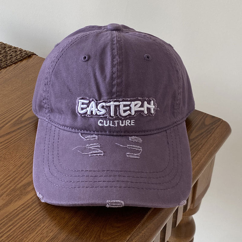 Herren Distressed Casual Cap Brehn