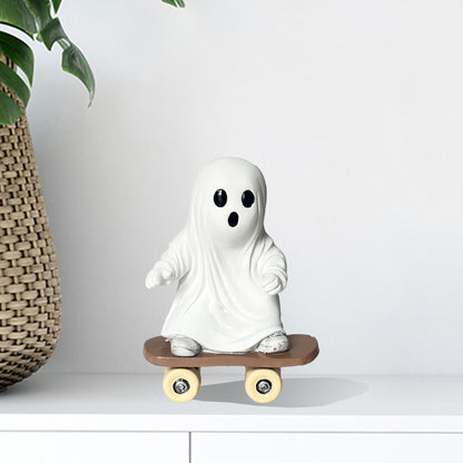 Dekorative Skateboard-Gespenst Figur Brehn
