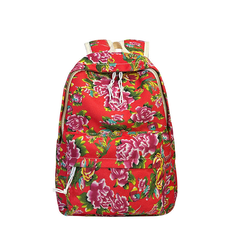 Blumenmuster Alltagsrucksack Brehn