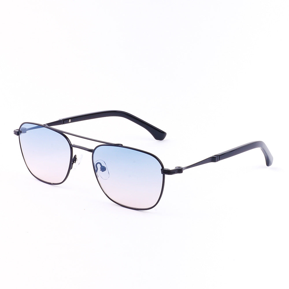 Damen modische Sonnenbrille mit minimalistischem Rahmen und graduierten Gläsern Brehn