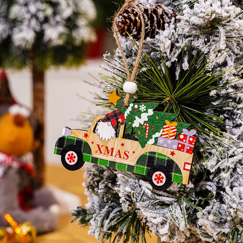 Dekorative Weihnachtswagenfigur Brehn