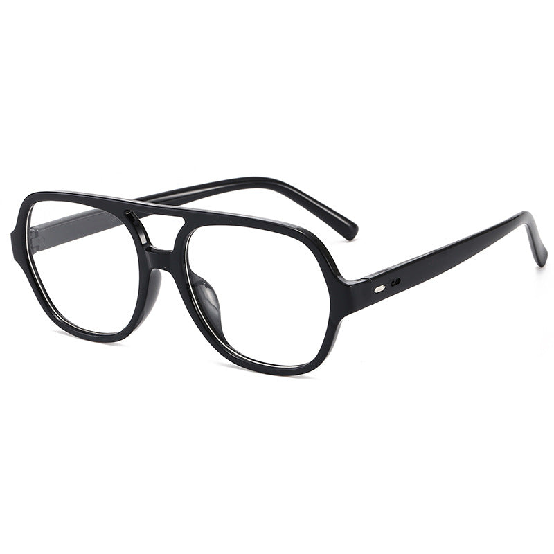 Damen quadratische Brille mit klarem Rahmen und modischem Design Brehn