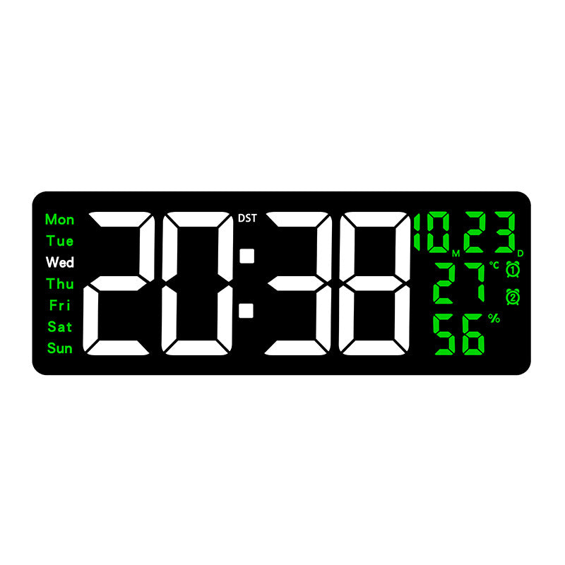 Digitale Wanduhr Brehn
