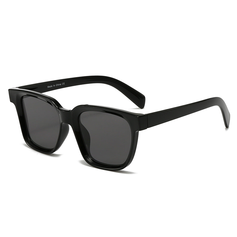 Damen elegante quadratische Sonnenbrille mit UV-Schutz und stabilem Rahmen Brehn