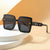 Damen Design-Sonnenbrille mit filigranem Rahmen und UV-Schutz Brehn