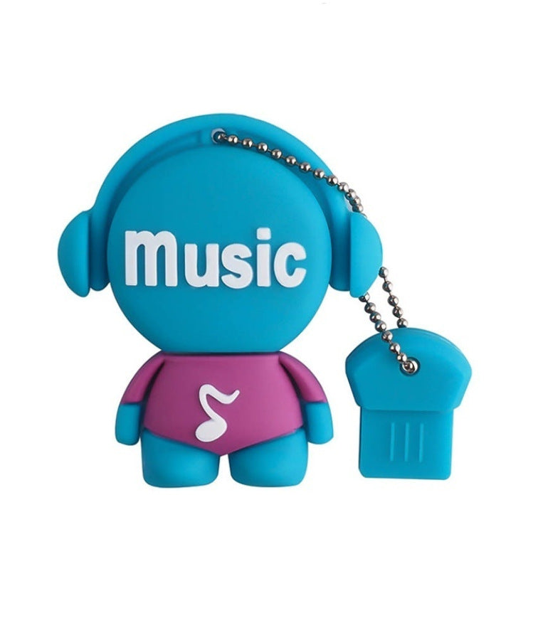 Süßer Musik-Themen-USB-Flash-Laufwerk Brehn