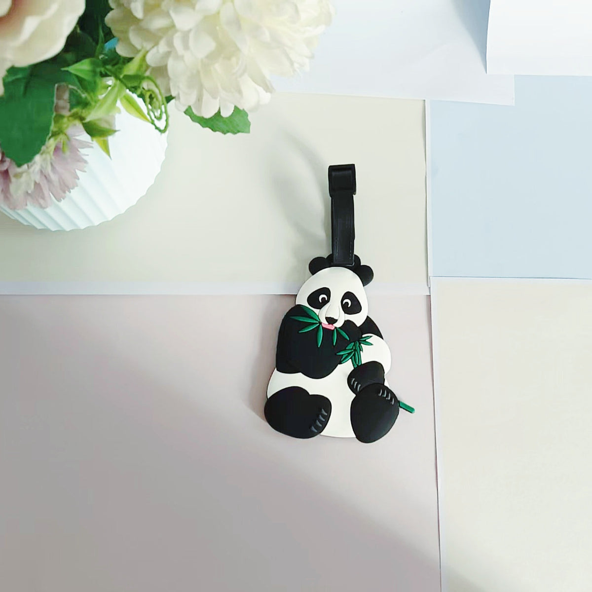 Unisex Panda-Themen Gepäckanhänger Brehn