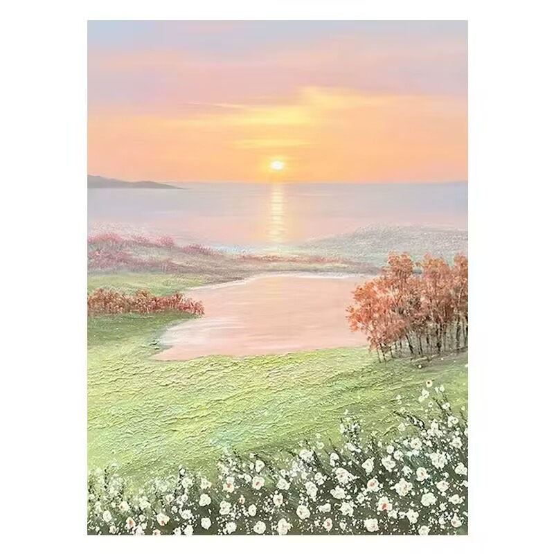 Szenische Landschafts Kunstdruck