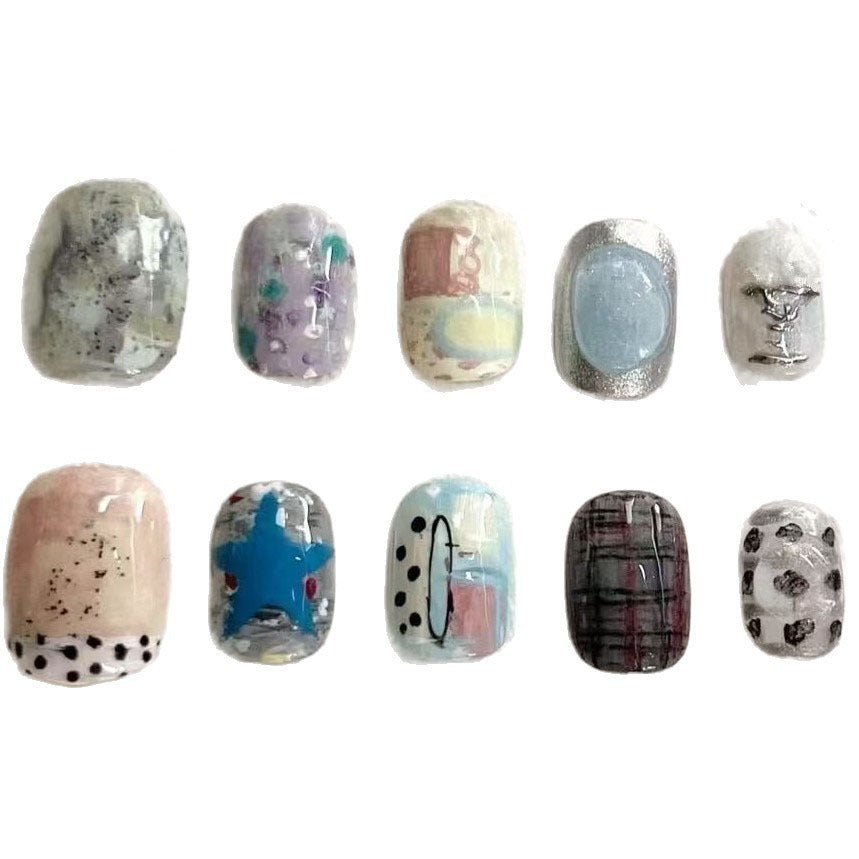 Artistic Press-On Nail Art Kollektion Brehn