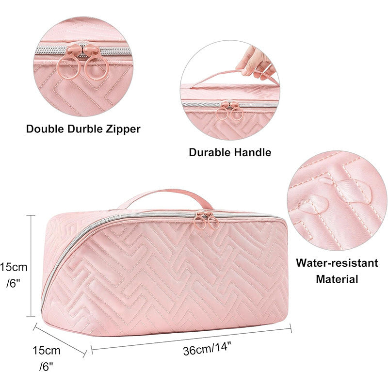 Kosmetik-Organizer Tasche mit Strukturiertem Design Brehn