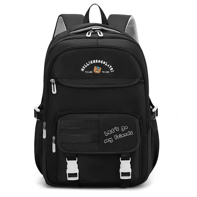 Trendiger Grafikdruck-Rucksack