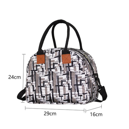 Damen Kühltasche mit stilvollem Blütenmuster Brehn