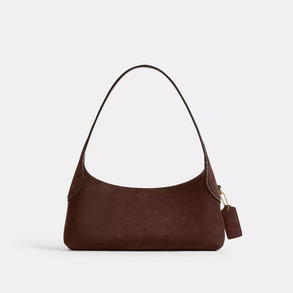 Elegante Wildleder Schultertasche