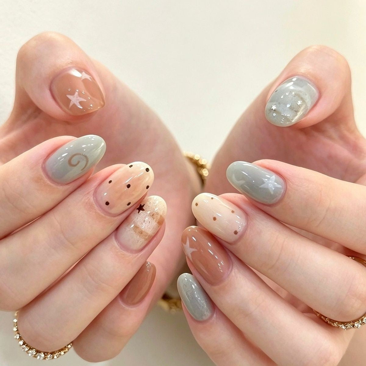 Künstlerische Themen Nageldesign Kollektion Brehn