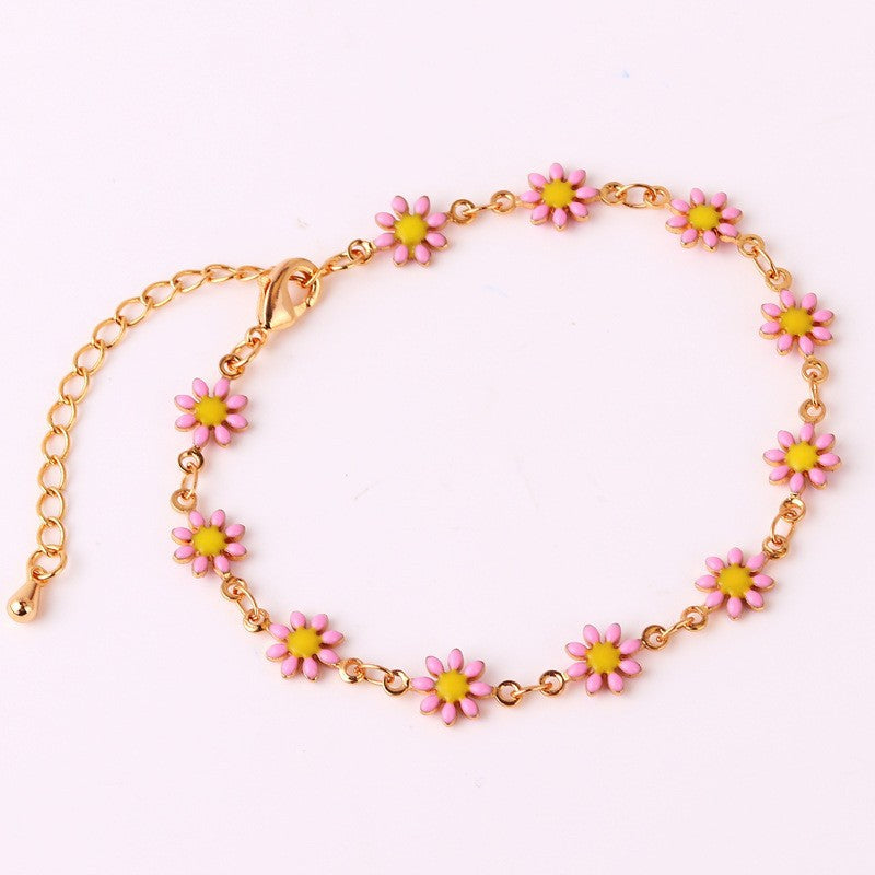 Floral Daisy Chain Halskette Brehn