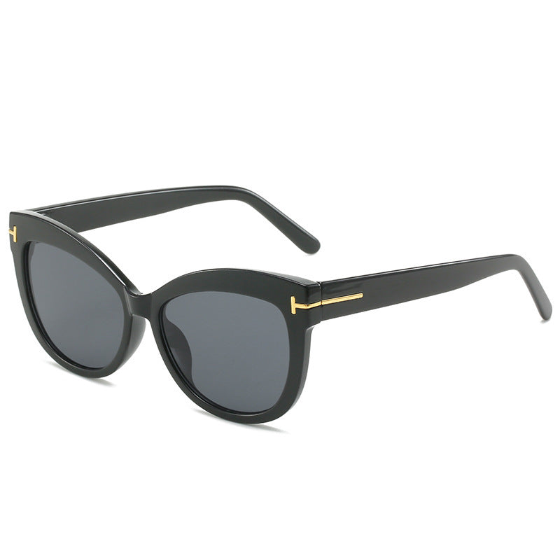 Chic Oversized Katzenaugen-Sonnenbrille Brehn