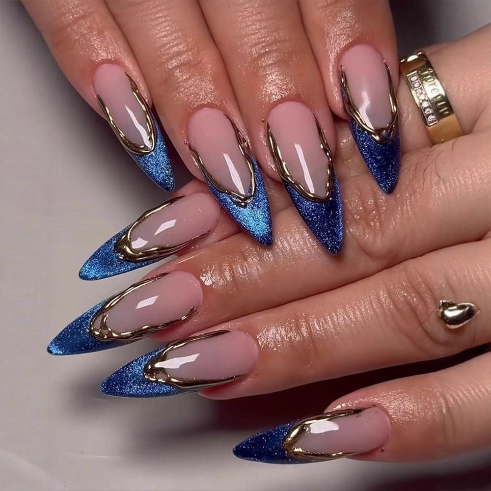 Glänzendes Nageldesign-Set Brehn