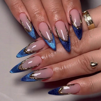Glänzendes Nageldesign-Set Brehn