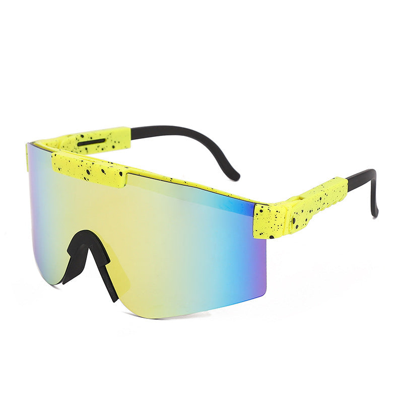Damen Sportliche Statement-Sonnenbrille im modernen Design Brehn