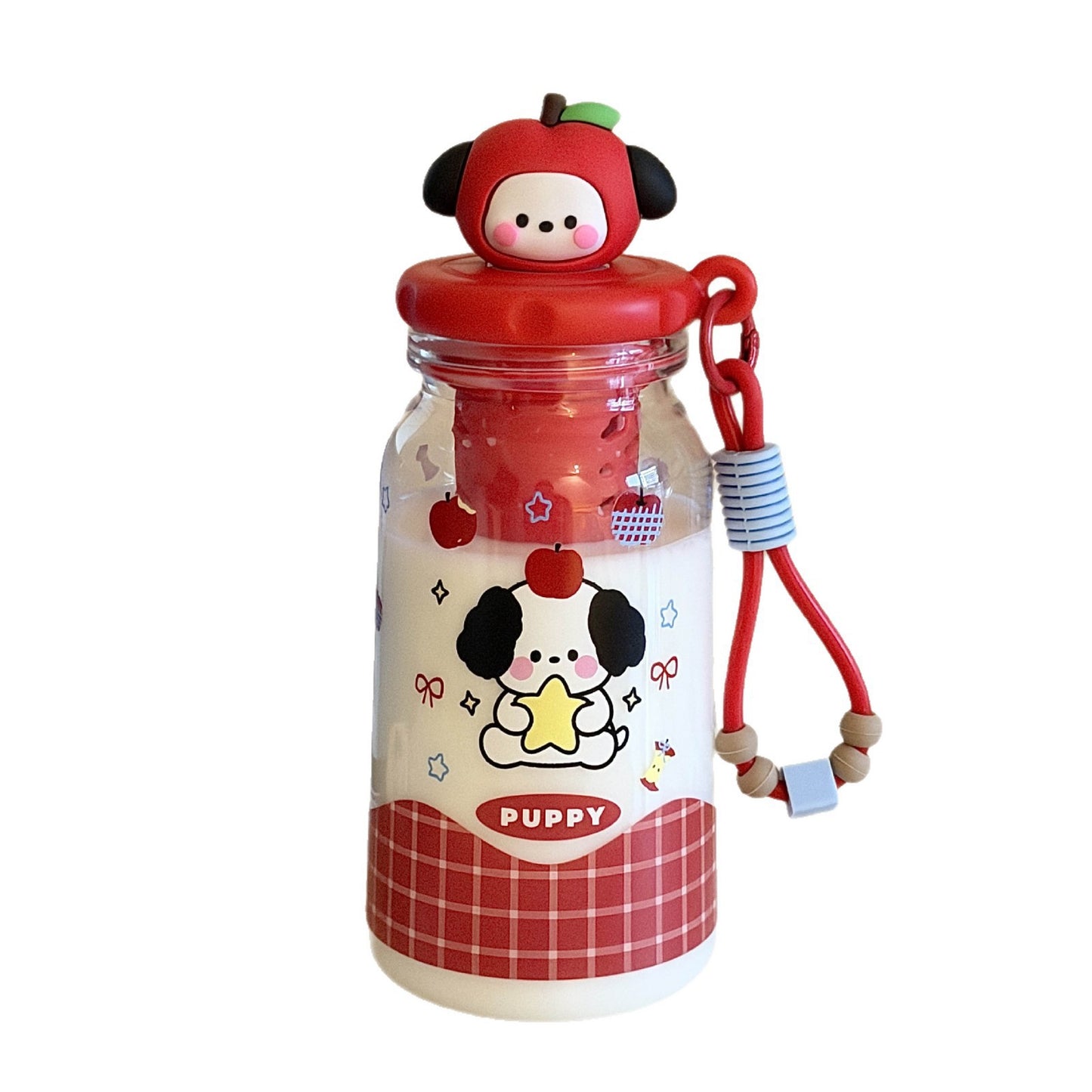 Damen Frucht-Infuser-Flasche mit praktischem Auslaufstopp Brehn