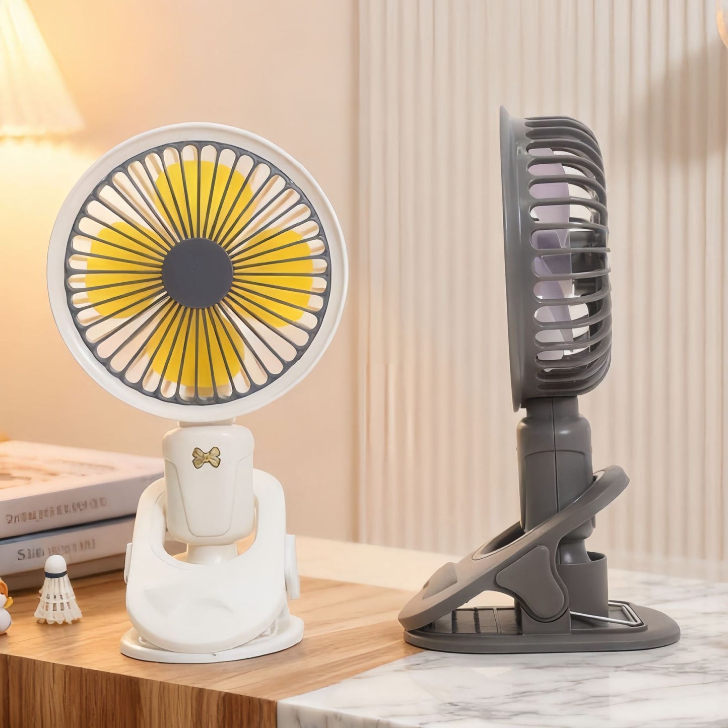 Damen Tragbarer Tischventilator mit flexiblem Ständer Brehn