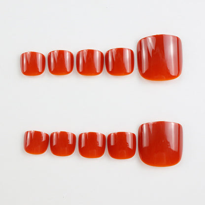 Premium Gel Press-On Zehennägel Brehn