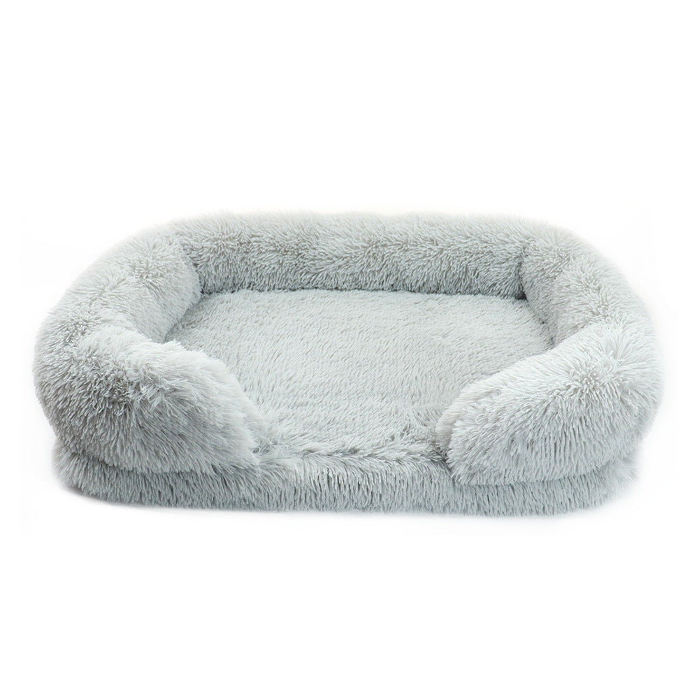 Unisex Kuscheliges Haustierbett mit hohen Rand Brehn