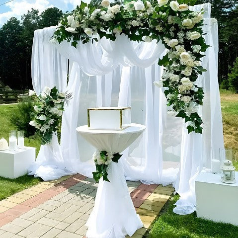 Elegante Hochzeitsbogen Dekor Brehn