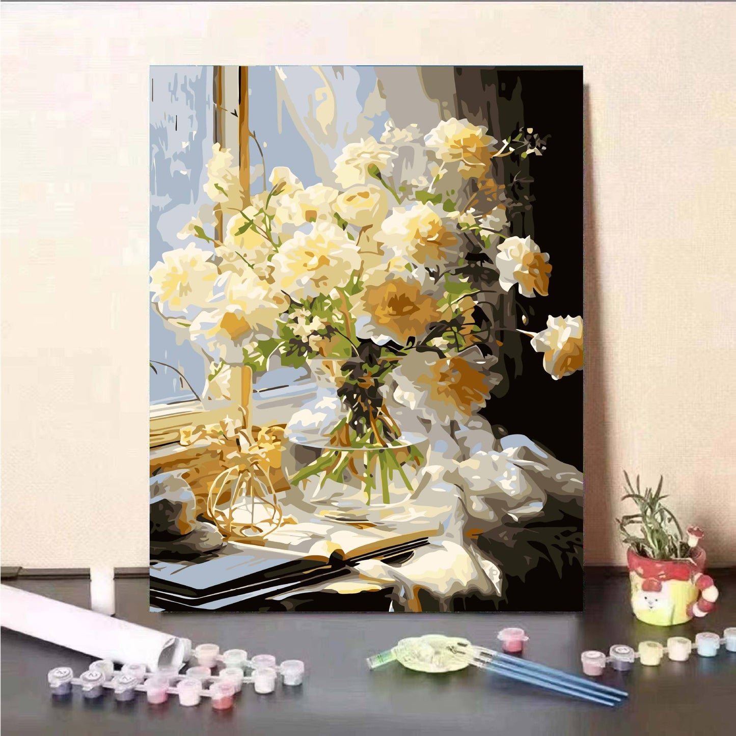 DIY Blumenmalset Brehn