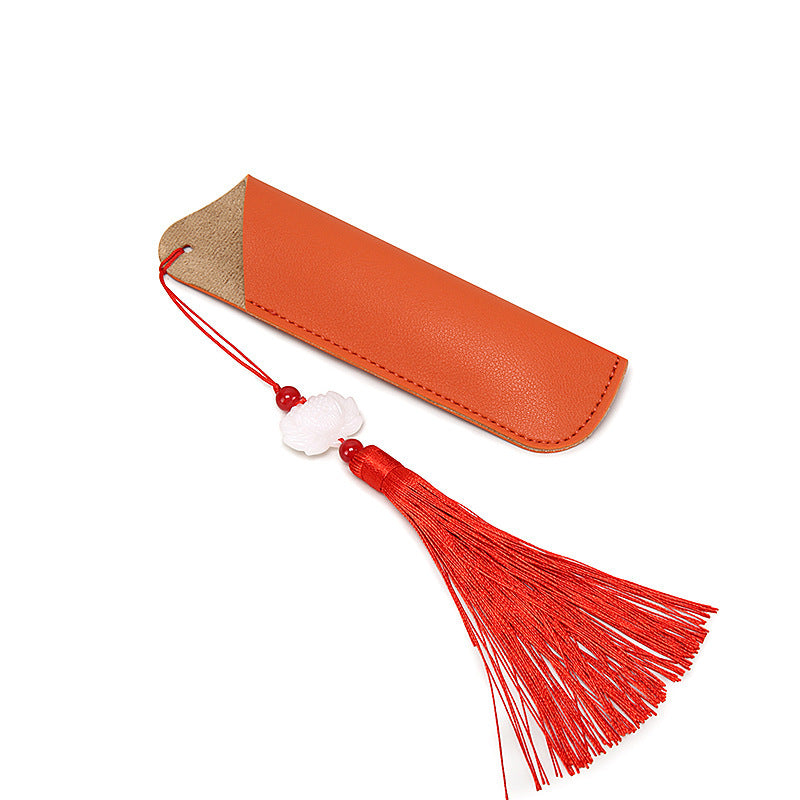 Elegantes Leder Bleistiftetui Brehn
