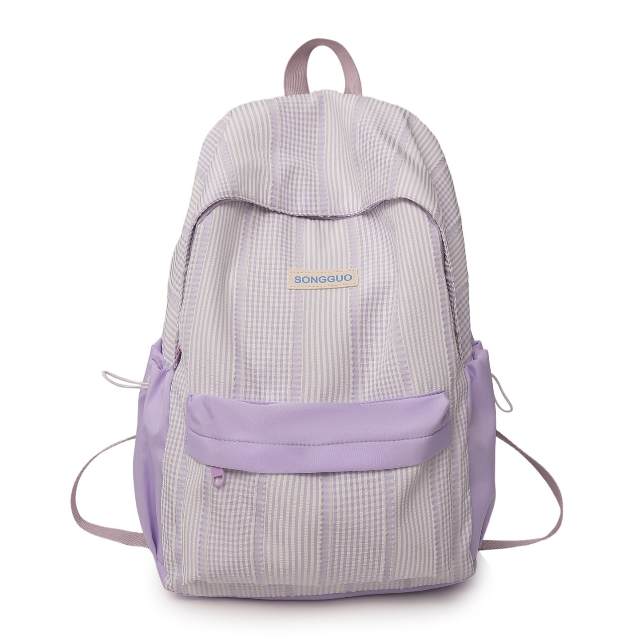 Lässiger gestreifter Rucksack