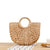 Tragetasche Aus Handgefertigtem Naturmaterial mit Elegantem Rundgriff Brehn
