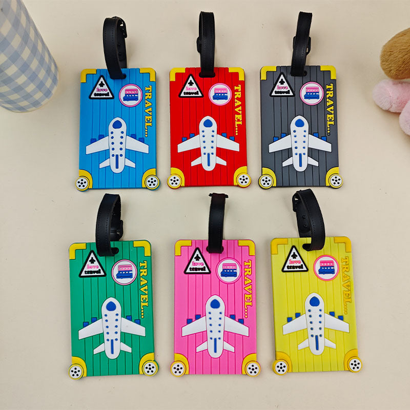 Unisex Gepäckanhänger im lustigen Flugzeugdesign Brehn