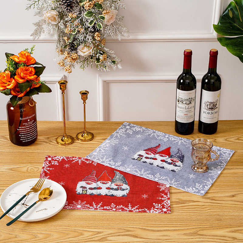 Festliche Weihnachts- Tischset Brehn